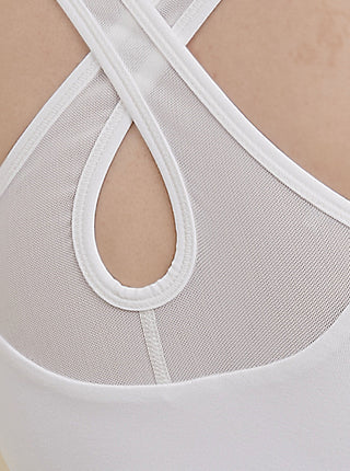 SEE THROUGH_White T132 - S2N ACTIVE