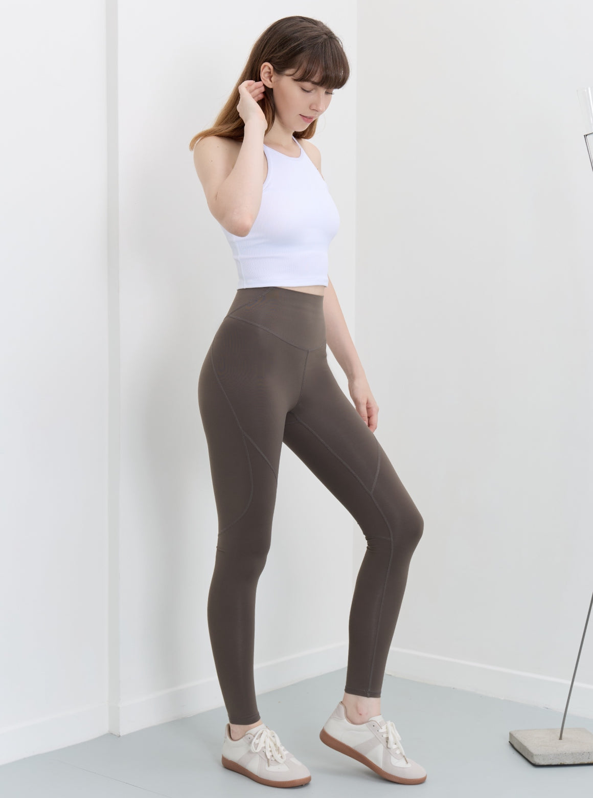 SHARP ARC 360°極塑無縫褲_Dark Olive B162