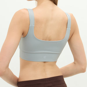 COLOR NEW WORLD紛彩炫目短上衣_Light Gray T046