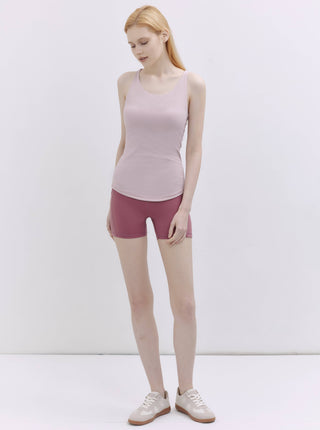 DAILY MUSE 纖細交織美背背心_Pastel Pink T161 - S2N ACTIVE