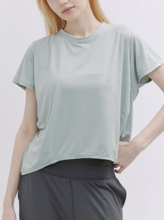 SOFT HOUR  廓形立體後褶上衣_Dark Teal T259 - S2N ACTIVE