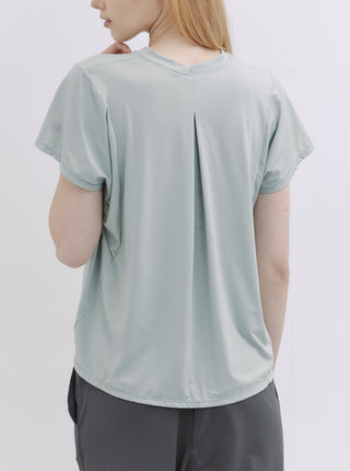 SOFT HOUR  廓形立體後褶上衣_Sage Green T259 - S2N ACTIVE