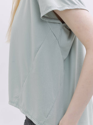 SOFT HOUR  廓形立體後褶上衣_Sage Green T259 - S2N ACTIVE