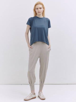 SOFT HOUR  廓形立體後褶上衣_Dark Teal T259 - S2N ACTIVE