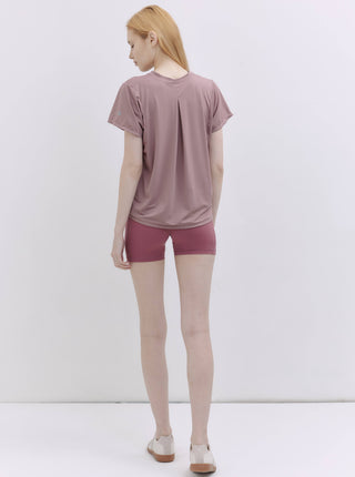 SOFT HOUR  廓形立體後褶上衣_Concrete T259 - S2N ACTIVE