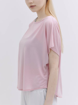 ALL DAY 一字領典雅上衣_Pastel Pink T295 - S2N ACTIVE